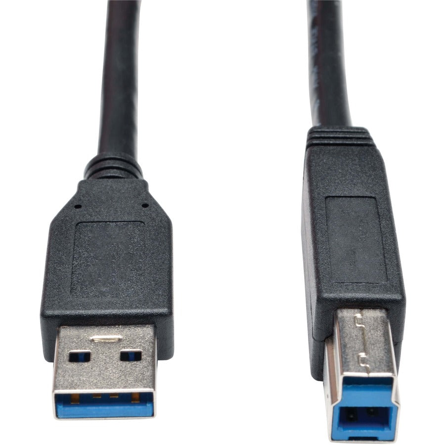 Tripp Lite USB 3.0 SuperSpeed Device Cable (AB M/M) Black, 15-ft. U322-015-BK