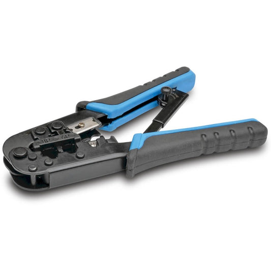 Tripp Lite RJ11/RJ12/RJ45 Crimping Tool with Cable Stripper T100-001