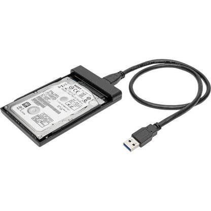 Tripp Lite U357-025-UASP Drive Enclosure - USB 3.0 Host Interface External - Black U357-025-UASP