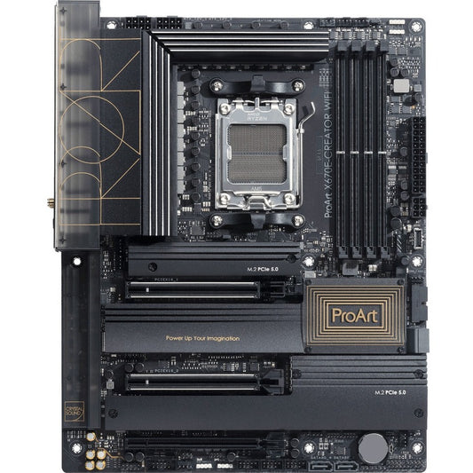 Asus ProArt X670E-CREATOR WIFI Desktop Motherboard - AMD X670 Chipset - Socket AM5 - ATX PROART X670E-CREATOR WIFI