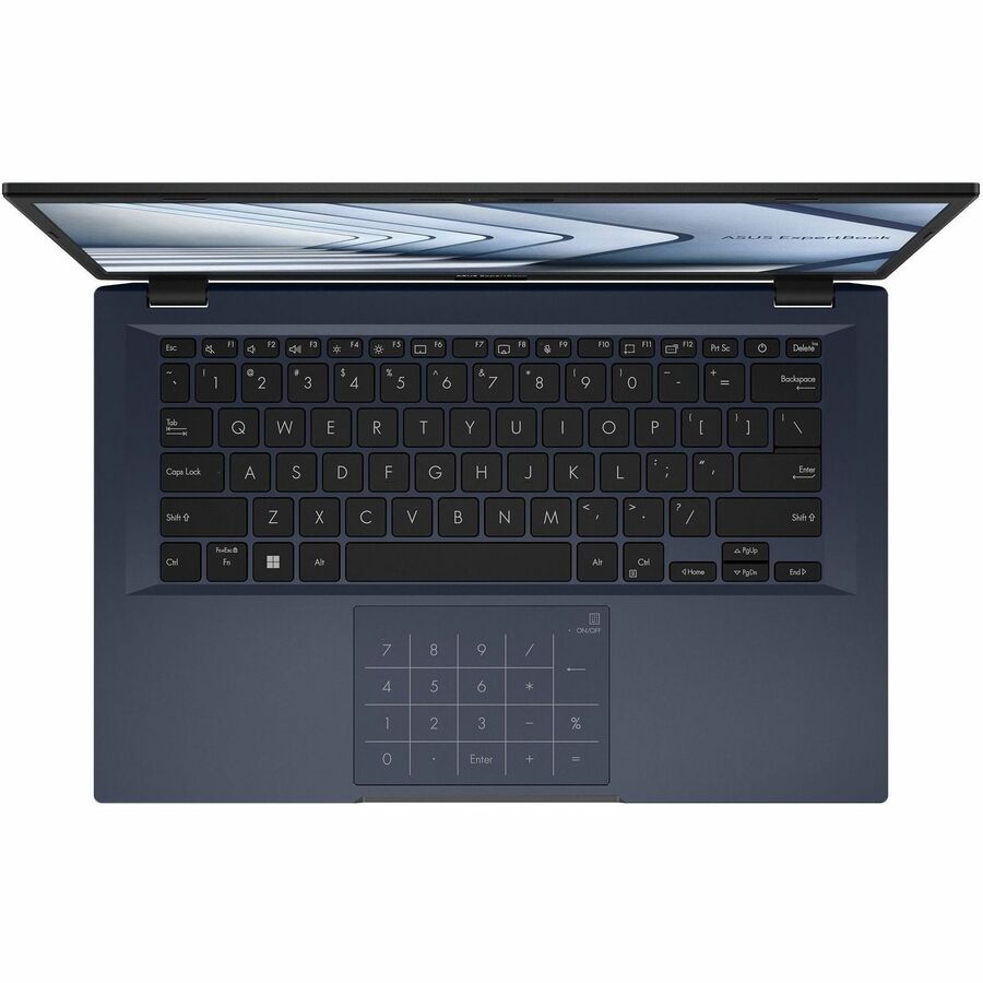 Ordinateur portable Asus ExpertBook B1 B1402 B1402CBA-Q71P-CB 14" - Full HD - 1920 x 1080 - Intel Core i7 12e génération i7-1255U Deca-core (10 cœurs) 1,70 GHz - 16 Go de RAM totale - SSD 512 Go - Noir étoilé B1402CBA-Q71P-CB