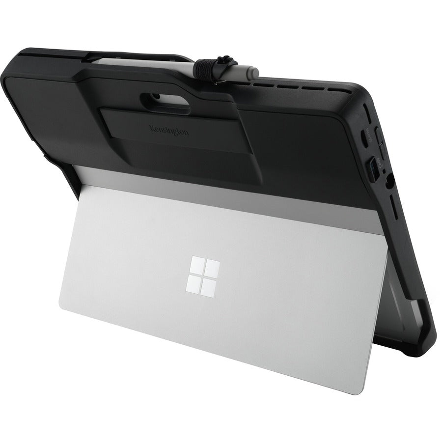 Kensington BlackBelt Rugged Carrying Case Microsoft Surface Pro 8 Notebook, Card Reader - Black - TAA Compliant K99071WW