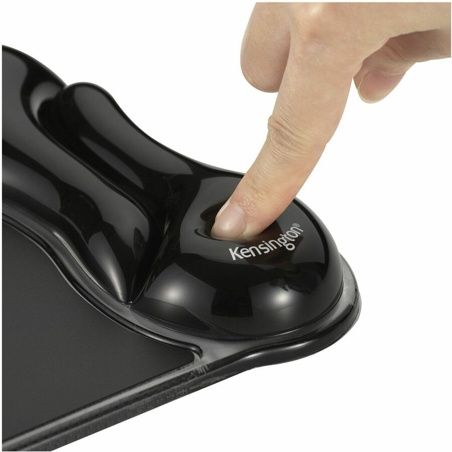 Kensington DuO Gel Wave Mouse Pad & Wrist Rest K62413WW