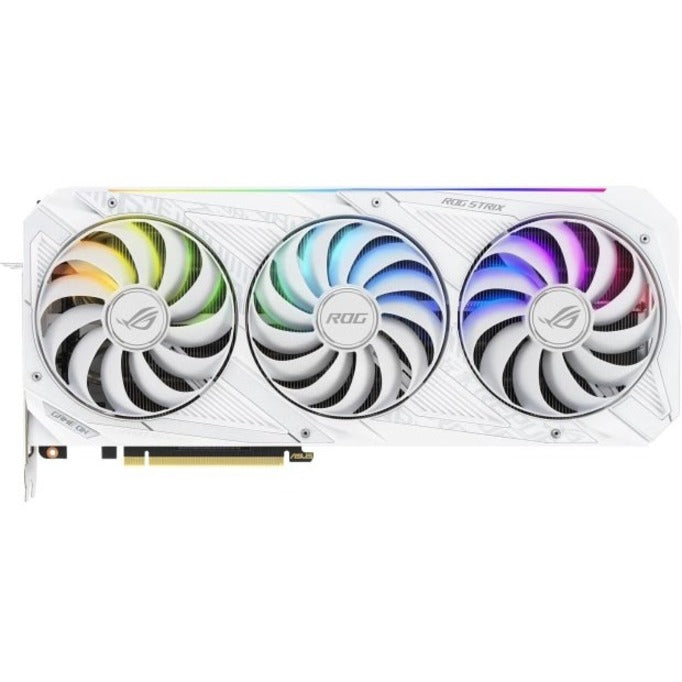 Asus ROG NVIDIA GeForce RTX 3070 Graphic Card - 8 GB GDDR6 ROG-STRIX-RTX3070-O8G-WHI