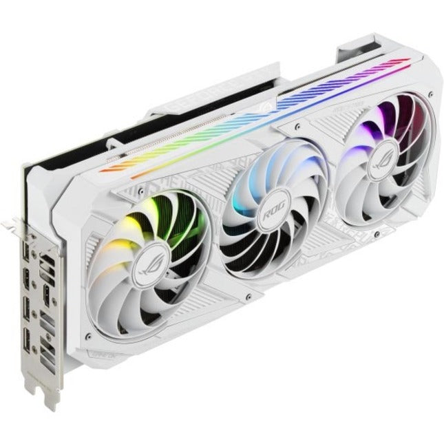 Asus ROG NVIDIA GeForce RTX 3070 Graphic Card - 8 GB GDDR6 ROG-STRIX-RTX3070-O8G-WHI