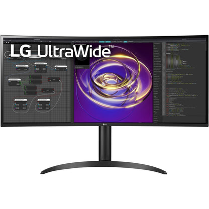 LG Ultrawide 34WP85CN-B 34" WQHD Curved Screen LCD Monitor - 21:9 34WP85CN-B