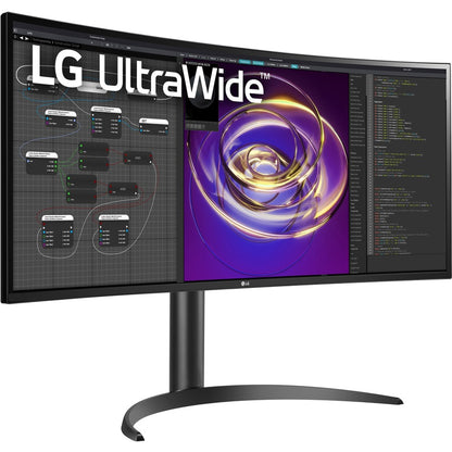 LG Ultrawide 34WP85CN-B 34" WQHD Curved Screen LCD Monitor - 21:9 34WP85CN-B