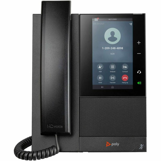 Poly CCX 500 IP Phone - Corded - Corded - Desktop 82Z78AA