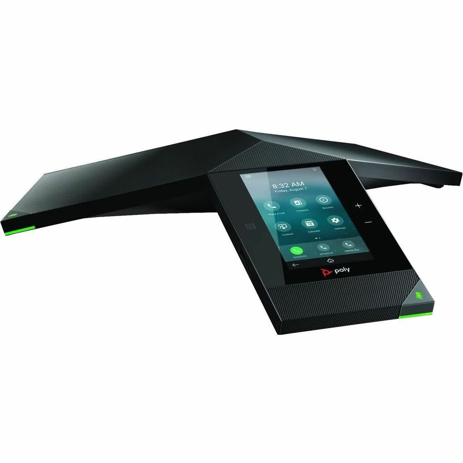 Poly Trio IP Conference Station - Corded/Cordless - Bluetooth, Wi-Fi, NFC - Black 849A7AA#AC3