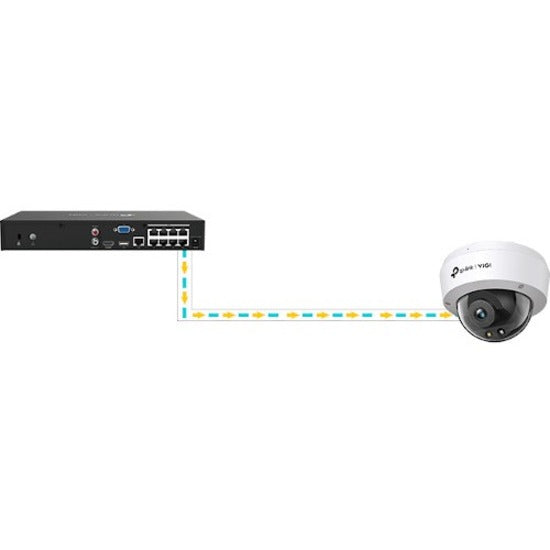 TP-Link VIGI C240 4 Megapixel Network Camera - Color - Dome VIGI C240(2.8MM)