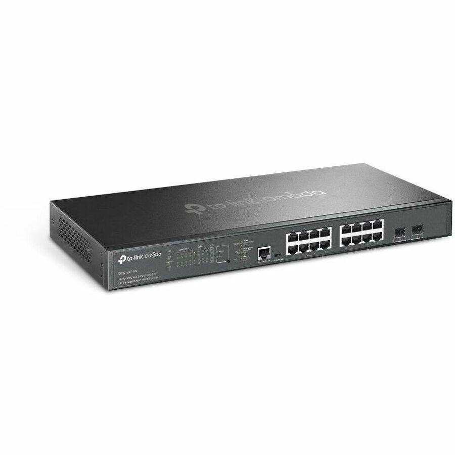 TP-Link Omada 16-Port 2.5G and 2-Port 10GE SFP+ L2+ Managed Switch with 8 Port PoE+ SG3218XP-M2