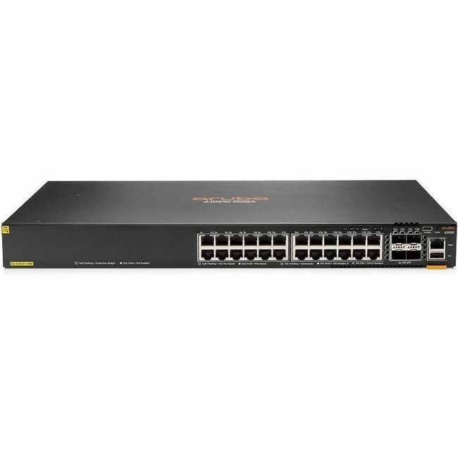 Commutateur Aruba CX 6200F 24G Classe 4 PoE 4SFP+ 370 W JL725B#ABA