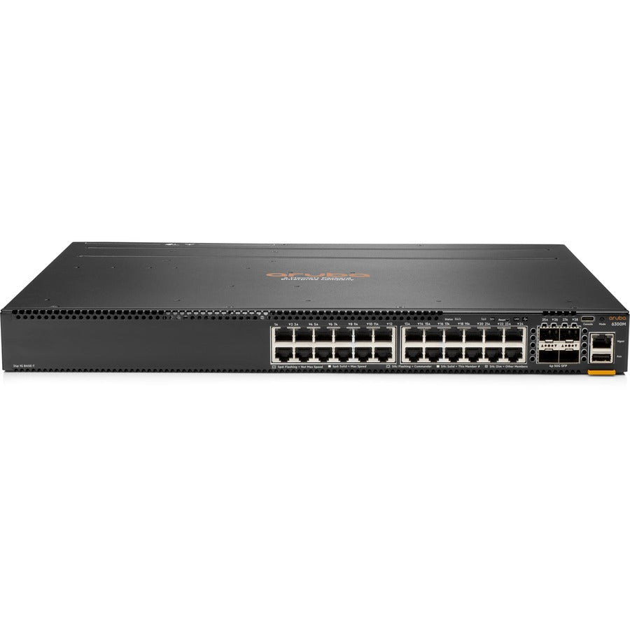 Commutateur Aruba 24 ports 1 GbE et 4 ports SFP56 JL664A