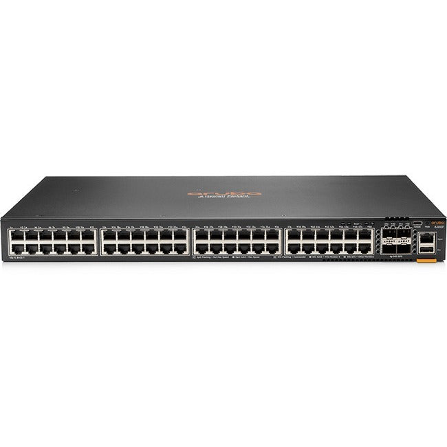 Commutateur Aruba 6300F 48 ports 1 GbE et 4 ports SFP56 JL667A#ABA