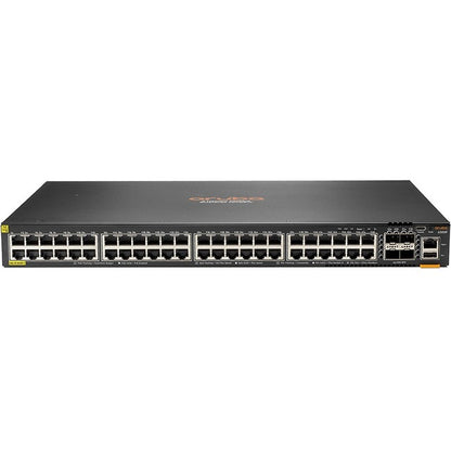 Commutateur Aruba 6300F 48 ports 1 GbE classe 4 PoE et 4 ports SFP56 JL665A#ABA