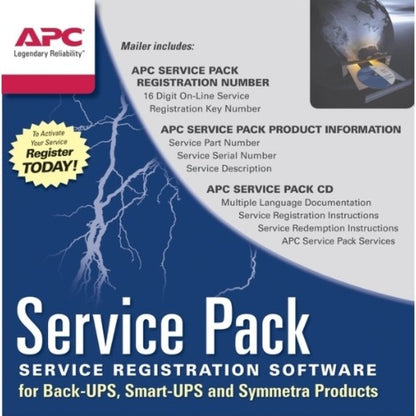 APC by Schneider Electric Service Pack - Extended Warranty - 3 Year - Warranty WBEXTWAR3YR-SP-03