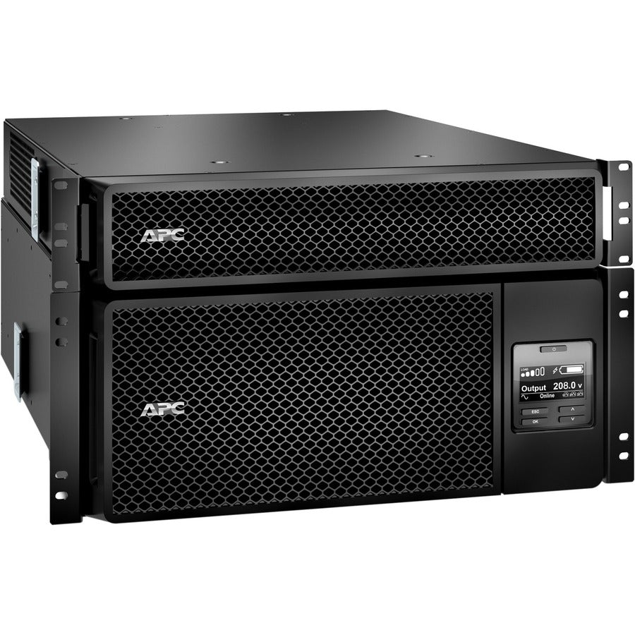 APC by Schneider Electric Smart-UPS SRT 6000VA RM with 208V to 120V 2U Step-Down Transformer SRT6KRMXLT-5KTF