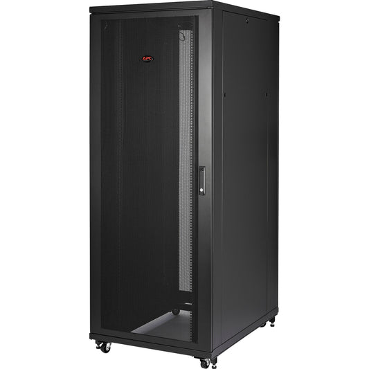 Coffret NetShelter SV 48U APC by Schneider Electric 800 mm de large x 1 200 mm de profondeur avec côtés noir AR2587