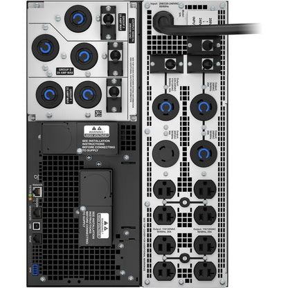 APC by Schneider Electric Smart-UPS SRT 6000VA with 208/240V to 120V Step-Down Transformer SRT6KXLT-5KTF