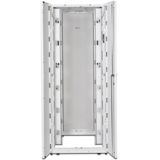 APC by Schneider Electric 45U x 30in Wide x 48in Deep Cabinet with Sides White AR3355W