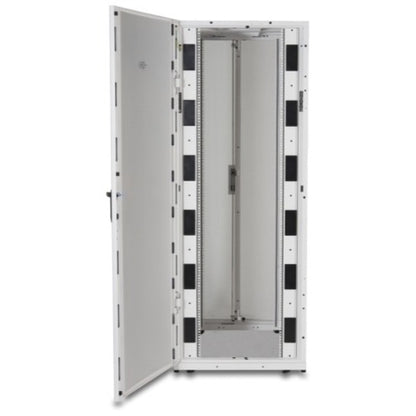 APC by Schneider Electric 45U x 30in Wide x 48in Deep Cabinet with Sides White AR3355W