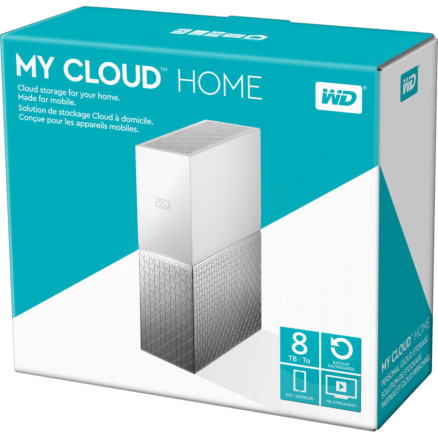 WD My Cloud Home Personal Cloud Storage WDBVXC0080HWT-NESN