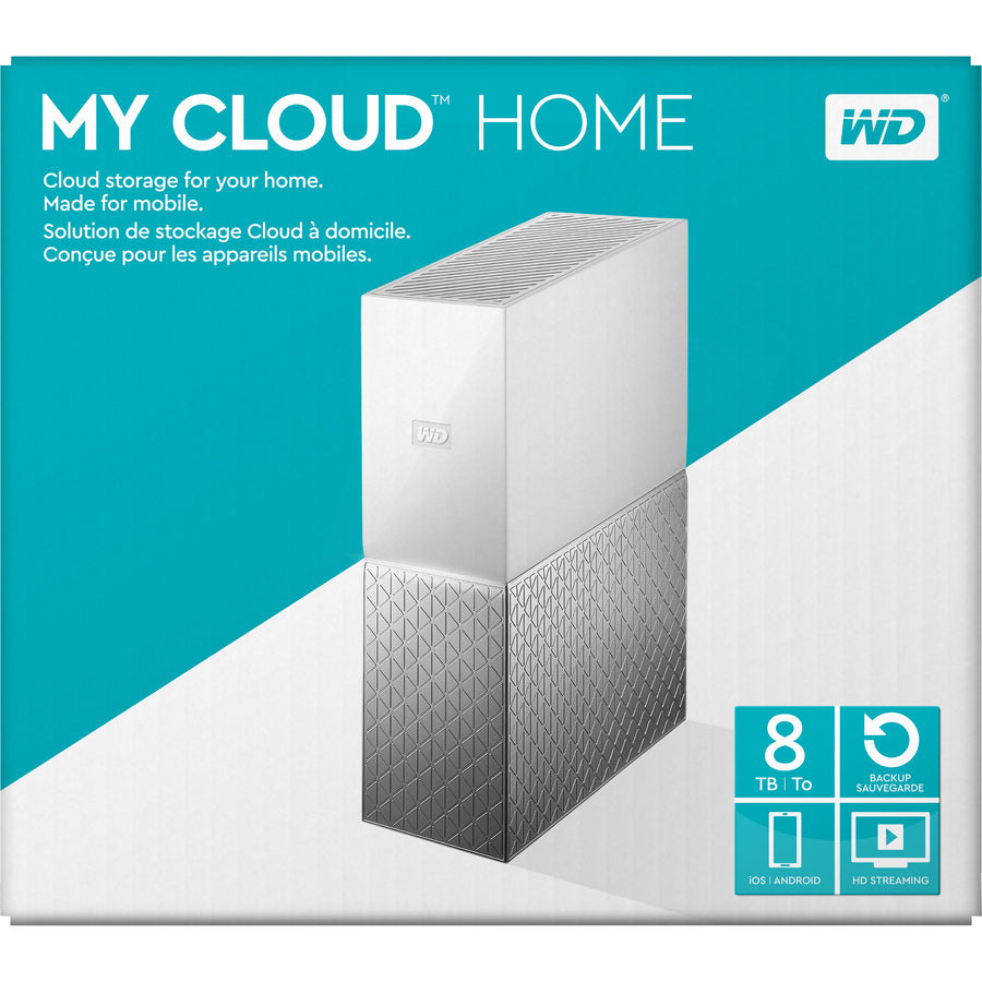 WD My Cloud Home Personal Cloud Storage WDBVXC0080HWT-NESN