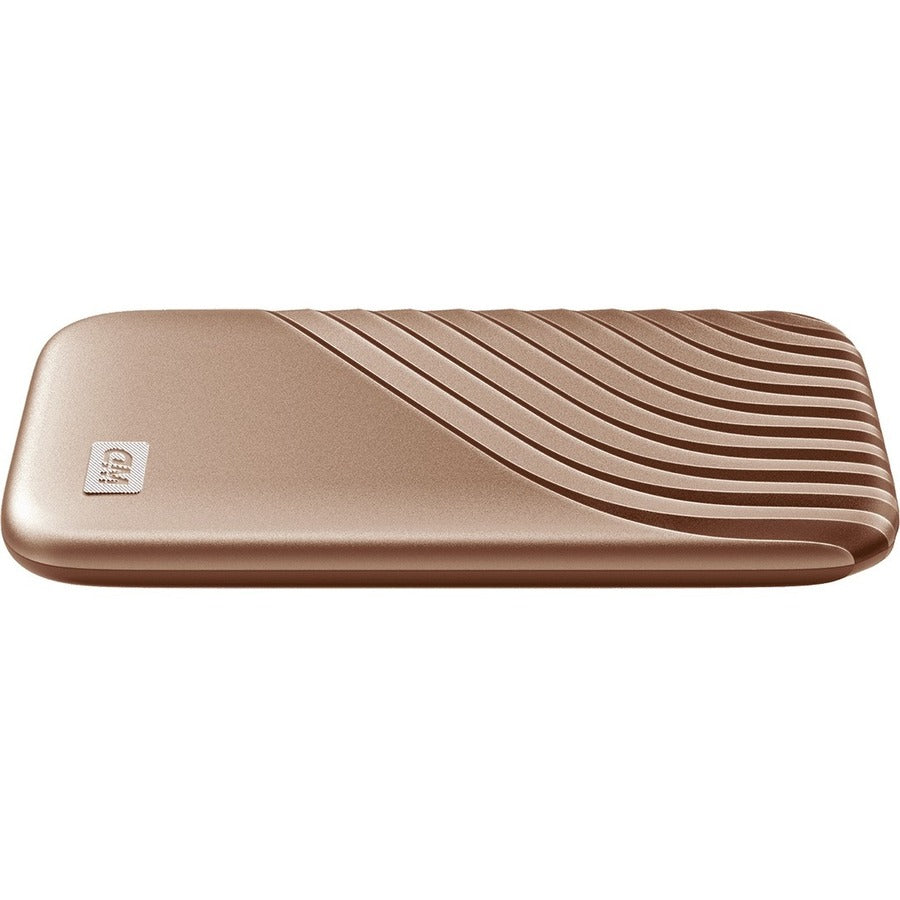 WD My Passport WDBAGF0020BGD-WESN 2 TB Portable Solid State Drive - External - Gold WDBAGF0020BGD-WESN