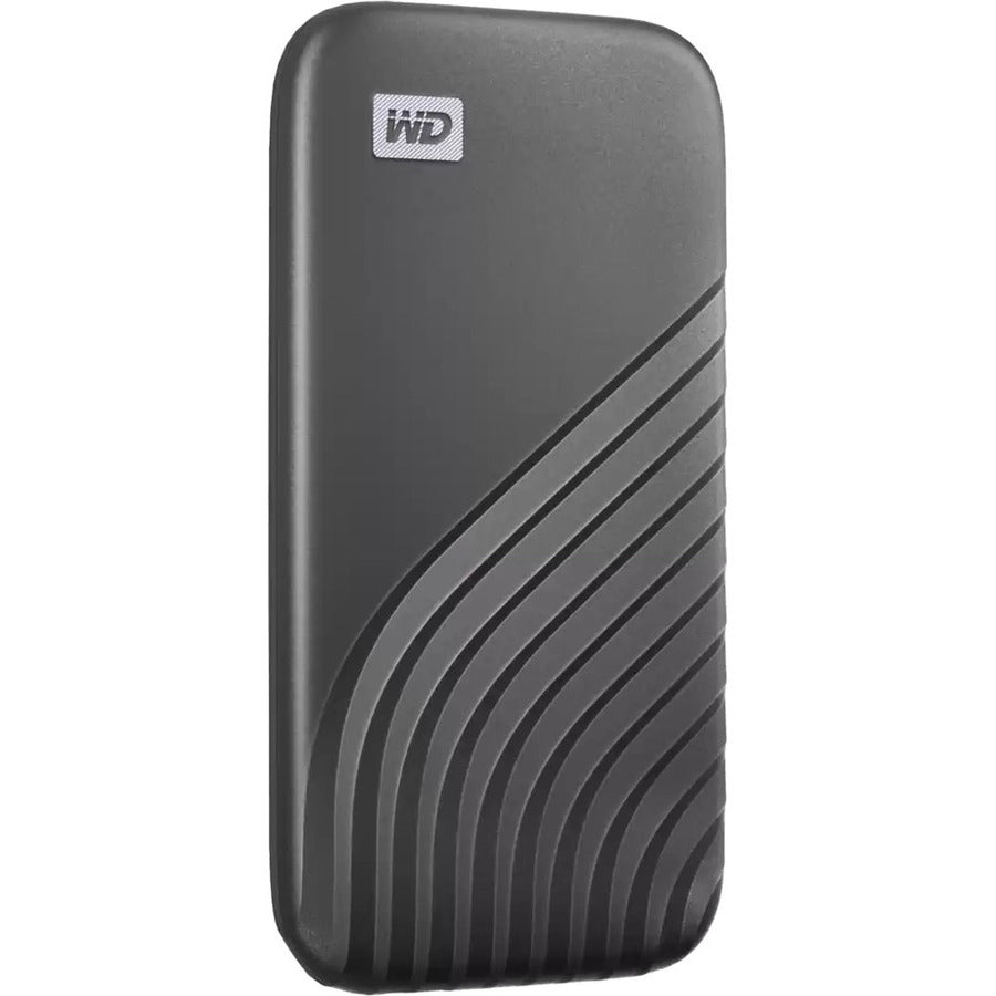 WD My Passport WDBAGF0040BGY-WESN 4 TB Portable Solid State Drive - External - Gray WDBAGF0040BGY-WESN