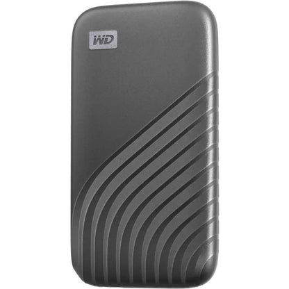 WD My Passport WDBAGF0040BGY-WESN 4 TB Portable Solid State Drive - External - Gray WDBAGF0040BGY-WESN