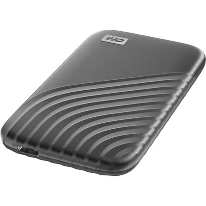 WD My Passport WDBAGF0040BGY-WESN 4 TB Portable Solid State Drive - External - Gray WDBAGF0040BGY-WESN