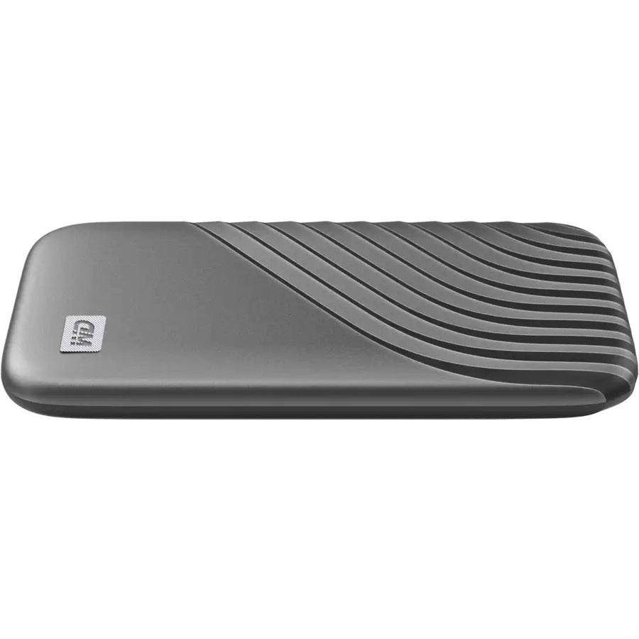 WD My Passport WDBAGF0040BGY-WESN 4 TB Portable Solid State Drive - External - Gray WDBAGF0040BGY-WESN