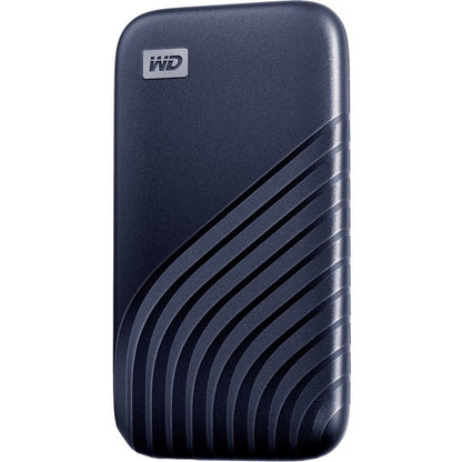 WD My Passport WDBAGF0020BBL-WESN 2 TB Portable Solid State Drive - External - Midnight Blue WDBAGF0020BBL-WESN