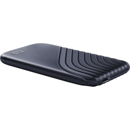 WD My Passport WDBAGF0020BBL-WESN 2 TB Portable Solid State Drive - External - Midnight Blue WDBAGF0020BBL-WESN