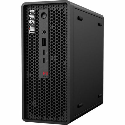 Lenovo ThinkStation P3 Ultra 30HA001FCA Workstation - 1 x Intel Core i9 Tetracosa-core (24 Core) i9-13900K 13th Gen 3 GHz - 16 GB DDR5 SDRAM RAM - 512 GB SSD - Mini-tower 30HA001FCA