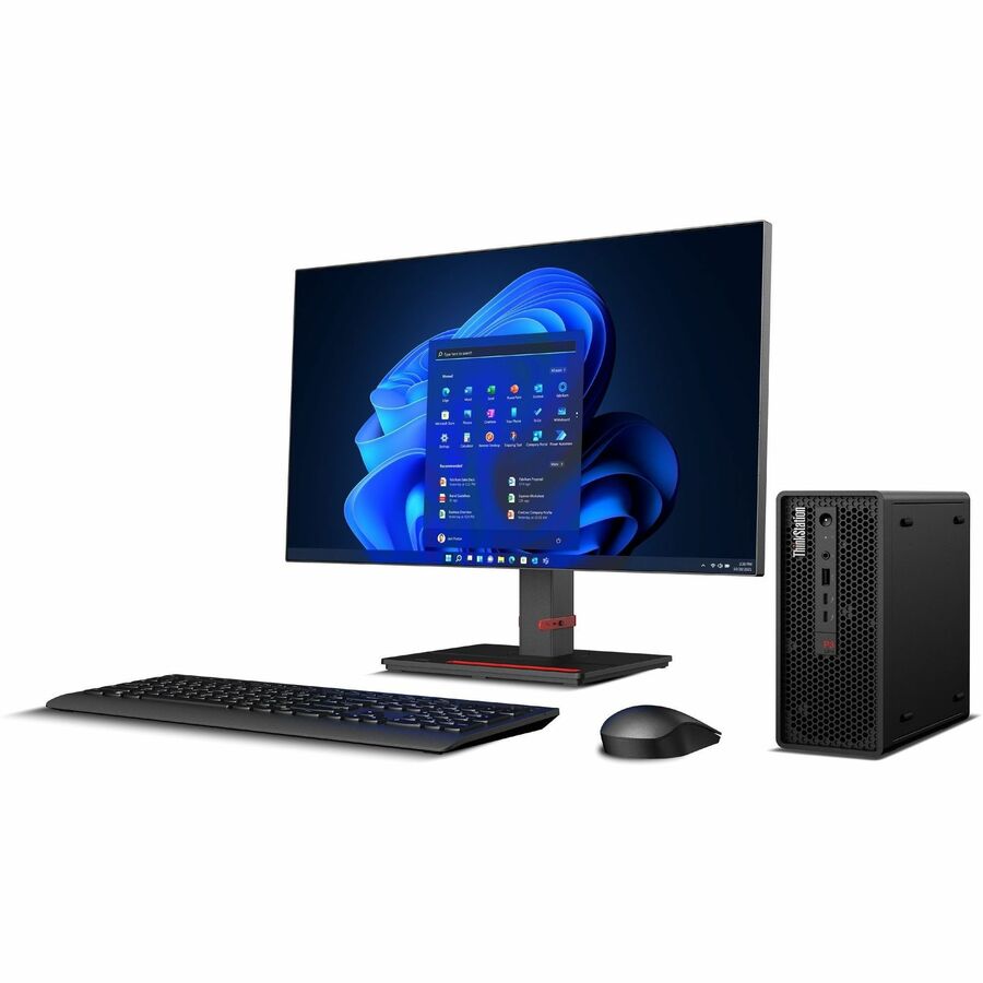 Lenovo ThinkStation P3 Ultra 30HA001FCA Workstation - 1 x Intel Core i9 Tetracosa-core (24 Core) i9-13900K 13th Gen 3 GHz - 16 GB DDR5 SDRAM RAM - 512 GB SSD - Mini-tower 30HA001FCA