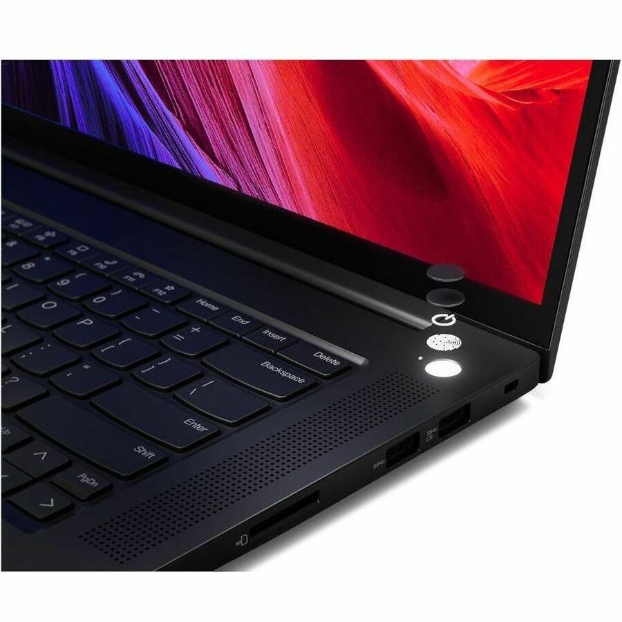 Lenovo ThinkPad P1 Gen 6 21FV001NCA EDGE 16" Notebook - WQXGA - 2560 x 1600 - Intel Core i7 13th Gen i7-13800H Tetradeca-core (14 Core) 2.50 GHz - 16 GB Total RAM - 512 GB SSD - Black Paint 21FV001NCA