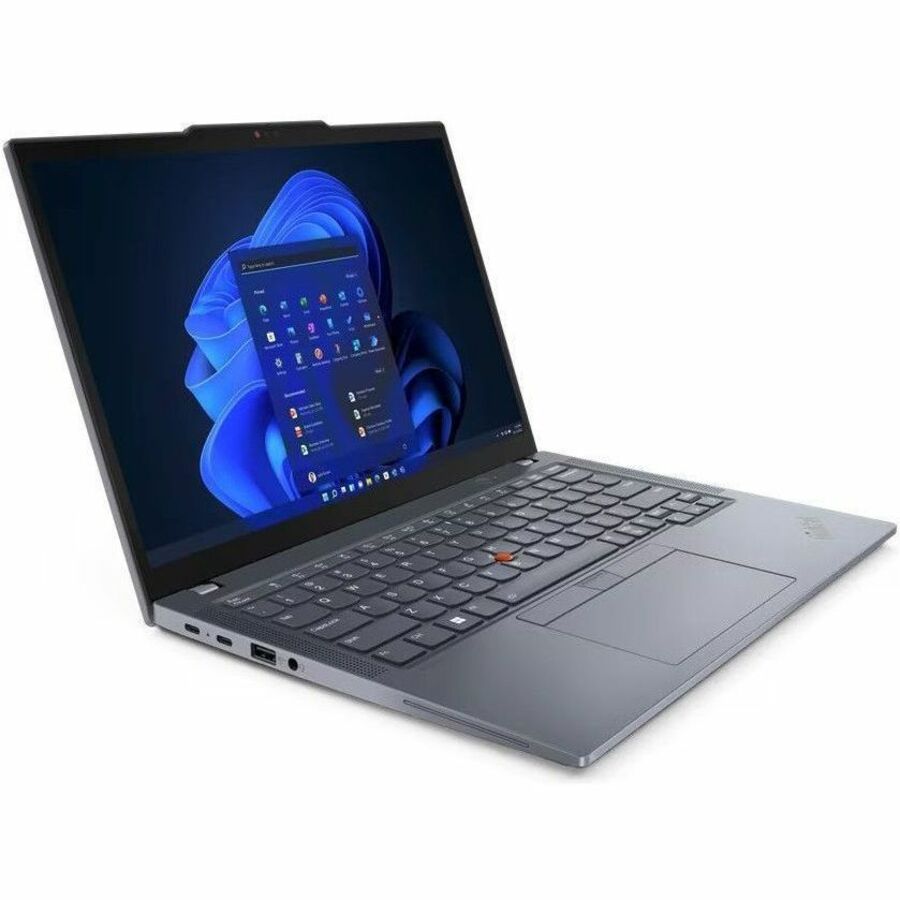 Lenovo ThinkPad X13 Gen 4 21EX0005US 13.3" Notebook - WUXGA - 1920 x 1200 - Intel Core i7 13th Gen i7-1355U Deca-core (10 Core) - 16 GB Total RAM - 16 GB On-board Memory - 512 GB SSD - Storm Gray 21EX0005US