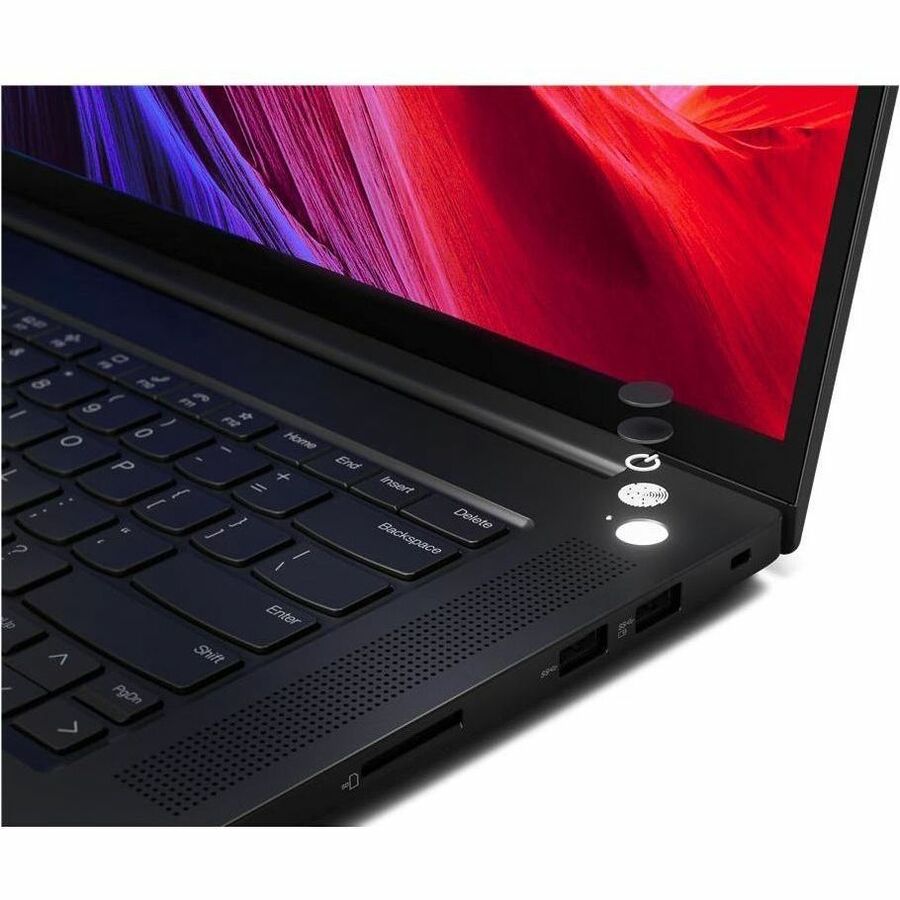 Lenovo ThinkPad P1 Gen 6 21FV001FUS 16" Notebook - WQXGA - 2560 x 1600 - Intel Core i7 13th Gen i7-13700H Tetradeca-core (14 Core) 2.40 GHz - 16 GB Total RAM - 512 GB SSD - Black Paint 21FV001FUS