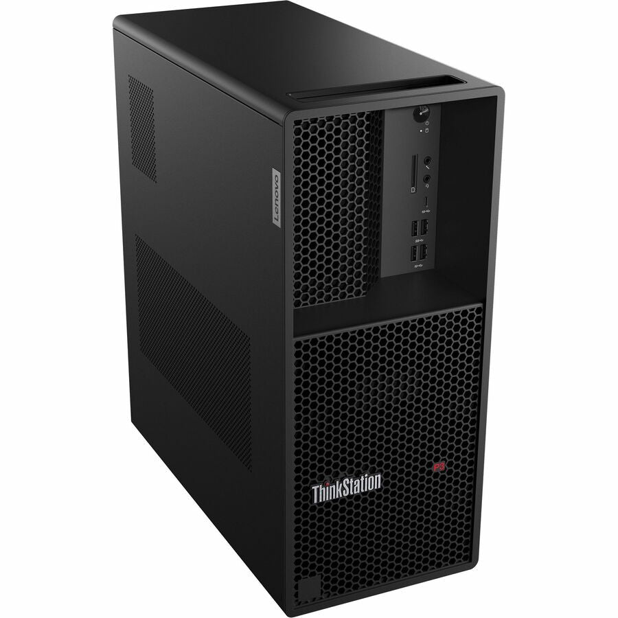 Lenovo ThinkStation P3 30GS0039US Workstation - Intel Core i7 Hexadeca-core (16 Core) i7-13700 13th Gen 2.10 GHz - 16 GB DDR5 SDRAM RAM - 512 GB SSD - Tower 30GS0039US