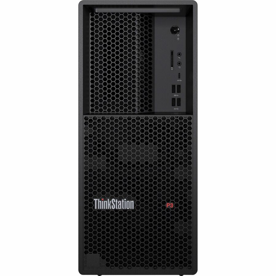 Lenovo ThinkStation P3 30GS0039US Workstation - Intel Core i7 Hexadeca-core (16 Core) i7-13700 13th Gen 2.10 GHz - 16 GB DDR5 SDRAM RAM - 512 GB SSD - Tower 30GS0039US