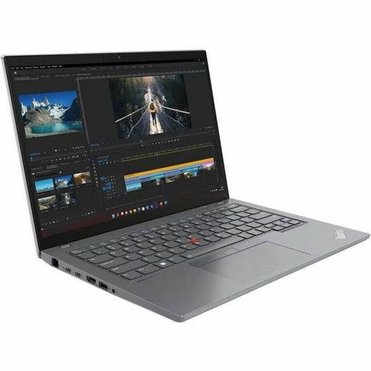 Lenovo ThinkPad T14 Gen 4 21HD00DFCA 14" Touchscreen Notebook - WUXGA - 1920 x 1200 - Intel Core i5 13th Gen i5-1335U Deca-core (10 Core) 1.30 GHz - 32 GB Total RAM - 16 GB On-board Memory - 512 GB SSD - Storm Gray 21HD00DFCA