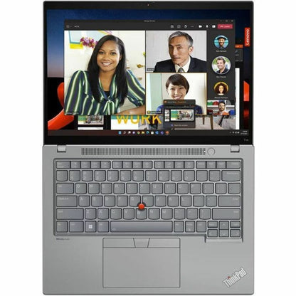 Lenovo ThinkPad T14 Gen 4 21HD00DFCA 14" Touchscreen Notebook - WUXGA - 1920 x 1200 - Intel Core i5 13th Gen i5-1335U Deca-core (10 Core) 1.30 GHz - 32 GB Total RAM - 16 GB On-board Memory - 512 GB SSD - Storm Gray 21HD00DFCA