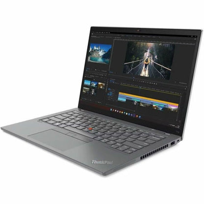 Lenovo ThinkPad T14 Gen 4 21HD00DFCA 14" Touchscreen Notebook - WUXGA - 1920 x 1200 - Intel Core i5 13th Gen i5-1335U Deca-core (10 Core) 1.30 GHz - 32 GB Total RAM - 16 GB On-board Memory - 512 GB SSD - Storm Gray 21HD00DFCA