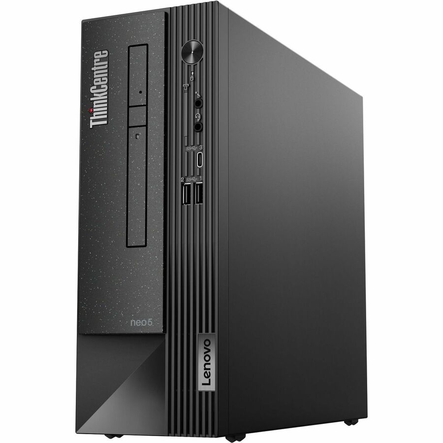 Lenovo ThinkCentre neo 50s Gen 4 12JF0006CA Desktop Computer - Intel Core i7 13th Gen i7-13700 Hexadeca-core (16 Core) 2.10 GHz - 16 GB RAM DDR4 SDRAM - 256 GB M.2 PCI Express NVMe 4.0 x4 SSD - Small Form Factor - Black 12JF0006CA