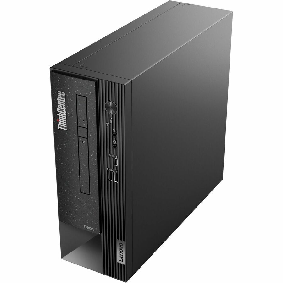 Lenovo ThinkCentre neo 50s Gen 4 12JF0006CA Desktop Computer - Intel Core i7 13th Gen i7-13700 Hexadeca-core (16 Core) 2.10 GHz - 16 GB RAM DDR4 SDRAM - 256 GB M.2 PCI Express NVMe 4.0 x4 SSD - Small Form Factor - Black 12JF0006CA