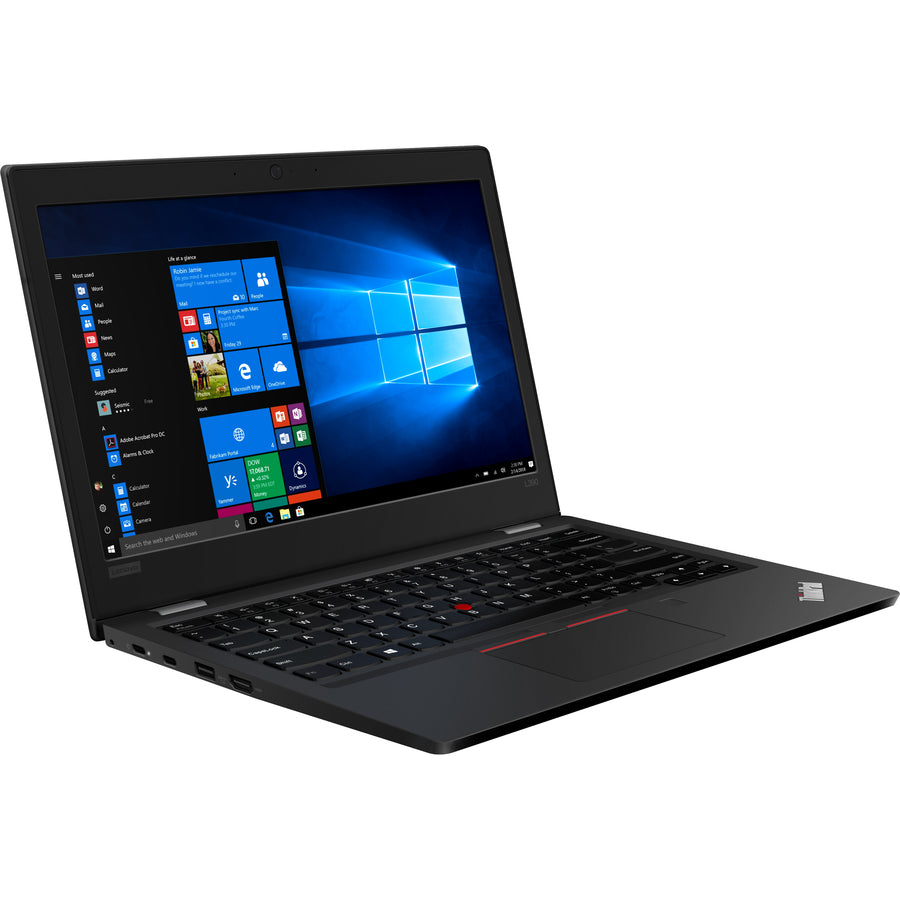 Lenovo ThinkPad L390 20NT0006CA 13.3" Touchscreen Notebook - 1920 x 1080 - Intel Core i5 8th Gen i5-8265U Quad-core (4 Core) 1.60 GHz - 8 GB Total RAM - 256 GB SSD - Black 20NT0006CA