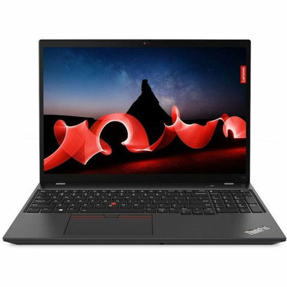 Lenovo ThinkPad T16 Gen 2 21HH001HCA 16" Notebook - WUXGA - 1920 x 1200 - Intel Core i5 13th Gen i5-1345U Deca-core (10 Core) - 16 GB Total RAM - 16 GB On-board Memory - 256 GB SSD - Thunder Black 21HH001HCA