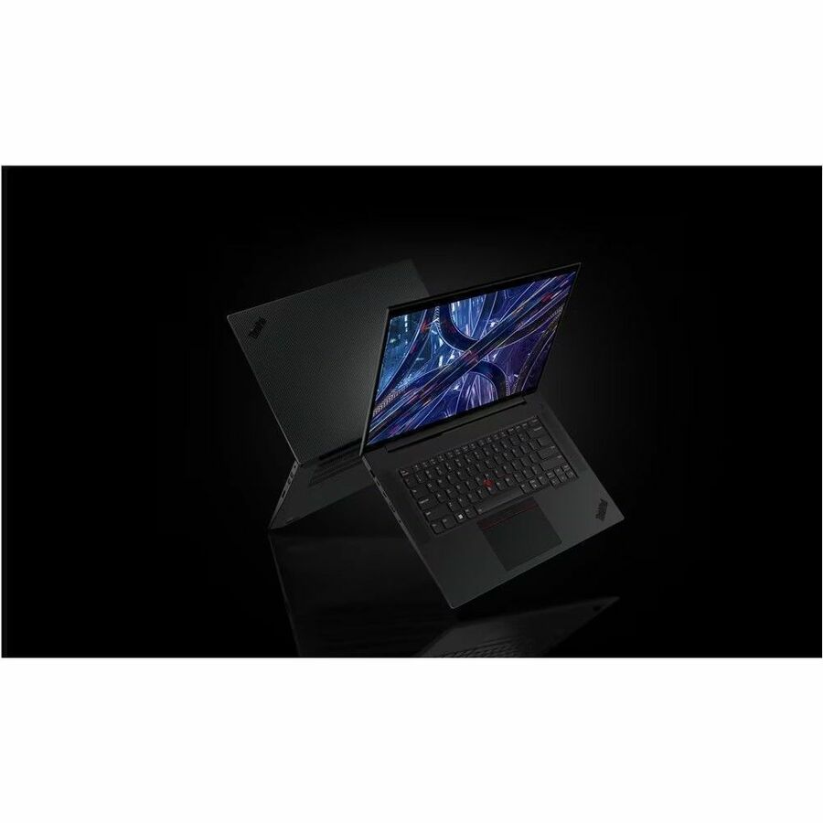 Lenovo ThinkPad P1 Gen 6 21FV001XUS EDGE 16" Notebook - WQXGA - 2560 x 1600 - Intel Core i9 13th Gen i9-13900H Tetradeca-core (14 Core) 2.60 GHz - 16 GB Total RAM - 512 GB SSD - Black Paint 21FV001XUS