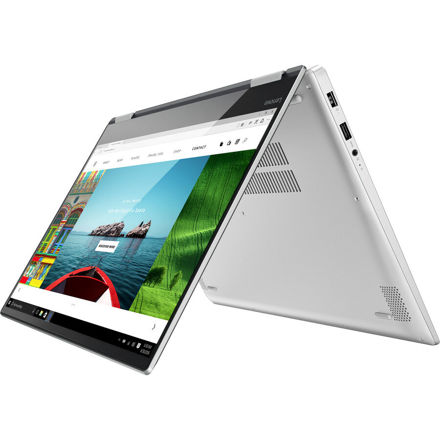 Lenovo Yoga 720-15IKB 80X7003VUS 15.6" 2 in 1 Notebook - 3840 x 2160 - Intel Core i7 7th Gen i7-7700HQ Quad-core (4 Core) 2.80 GHz - 16 GB Total RAM - 1 TB SSD - Platinum 80X7003VUS